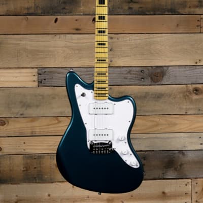 G&L Tribute Doheny Electric Guitar Emerald Blue Metallic image 4