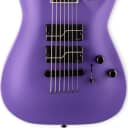 ESP LTD SC-607B Stephen Carpenter Baritone Electric Guitar, Purple Satin w/ Case