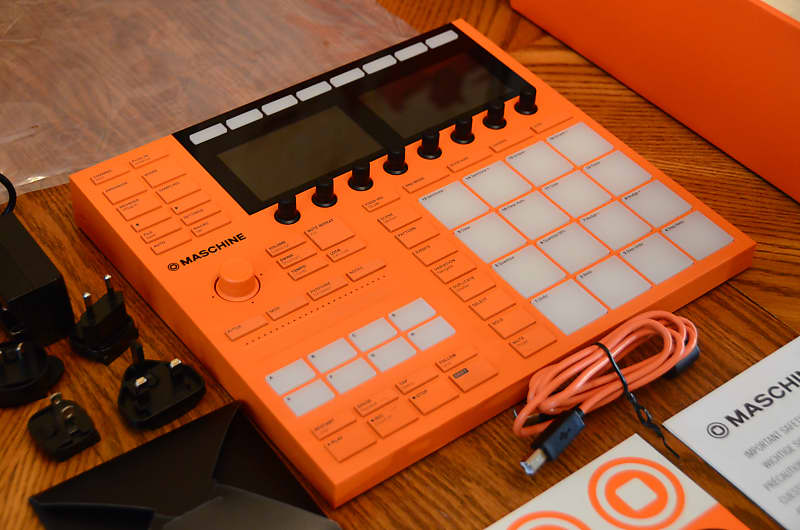 Native Instruments Maschine MkIII Mk 3 Ltd Edition Flame Orange