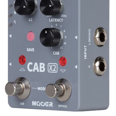 MOOER CAB X2 Stereo Cabinet Simulator Effektpedal image 2