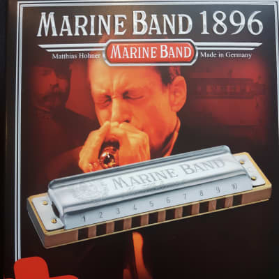 New Hohner Marine Band Diatonic Harmonica Key of G Made in Germany image 1
