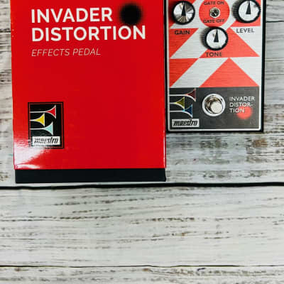 Maestro Invader Distortion Effects Pedal image 1
