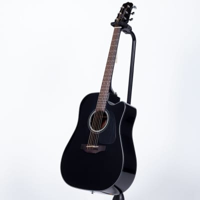 Takamine GD30CE Acoustic-Electric Guitar - Black image 4