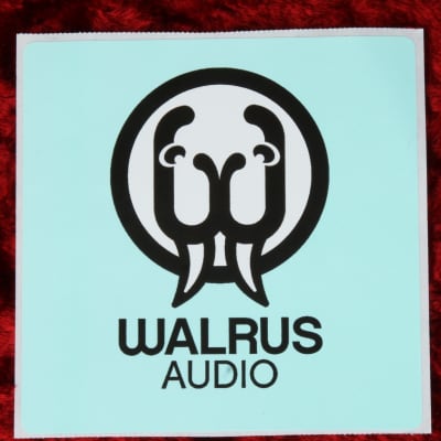 Walrus Audio Sticker Set Insanely Rare Limited Edition Stickers Decal FREE SHIPPING! image 4