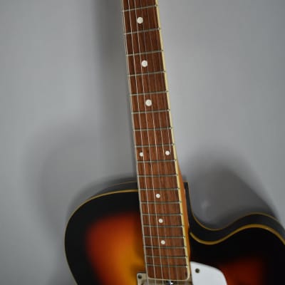 1960s Eko Lark II Sunburst Finish Electric Guitar image 11