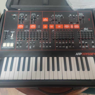 Korg ARP Odyssey Rev3 37-Slim Key Duophonic Analog Synthesizer 2015 - Present - Black/Orange
