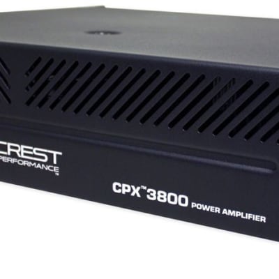 Crest Audio CPX Series CPX-3800 2650 Watt Professional Power Crest Audio CPX Series CPX-3800 2650 Watt Professional Power
