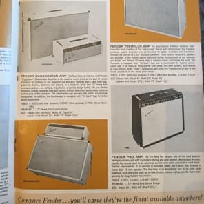 Fender 1963/64 catalog Catalog 1963/64 image 4