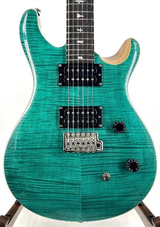 Paul Reed Smith SE CE 24 Electric Guitar Turquoise w/ Gig Bag Serial #: CTIF076924 image 1