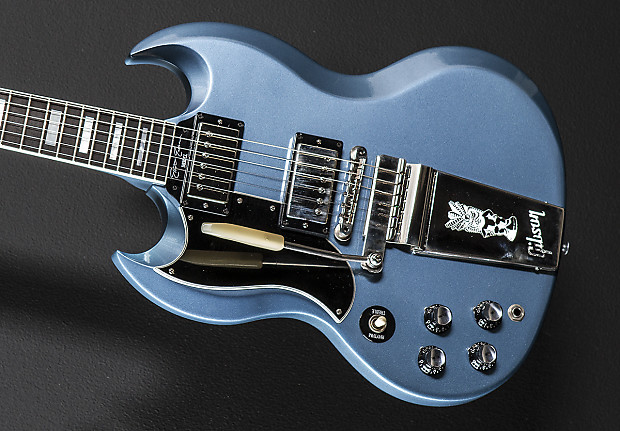 Gibson Elliot Easton SG Custom Left Hand 2007 Pelham Blue