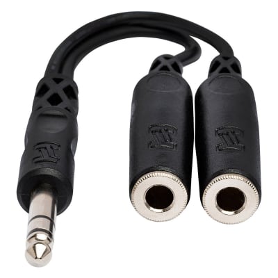 HOSA YPP-118 Y Cable 1/4 in TRS to Dual 1/4 in TRSF image 4