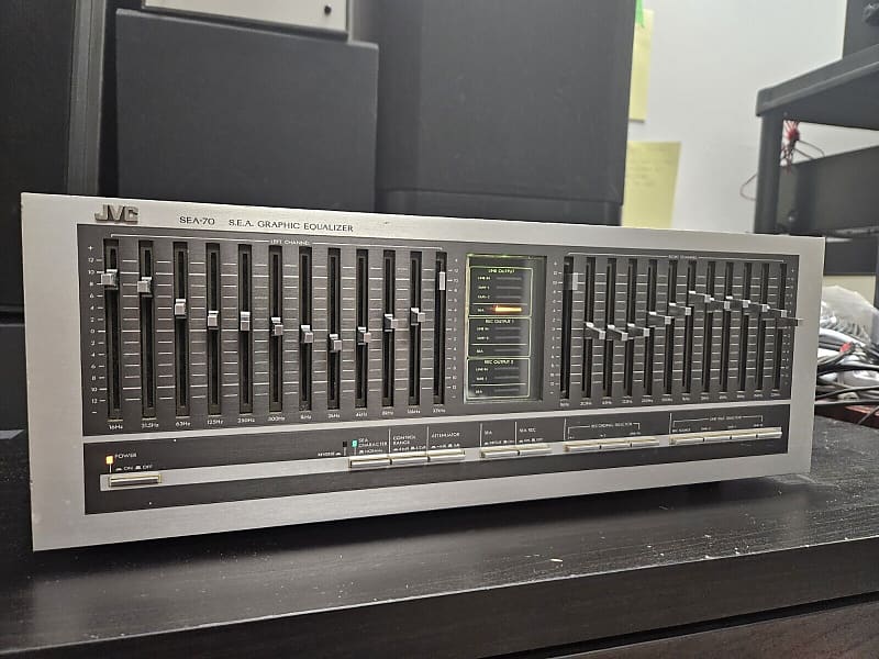 JVC SEA70 S.E.A Graphic Equalizer Tested And Reverb Canada