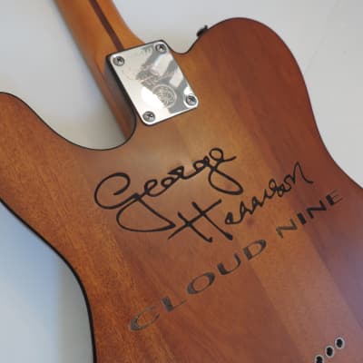 Fender Telecaster  George Harrison  Cloud Nine One of a Kind Hand Engraved DDCC Custom Guitar image 9