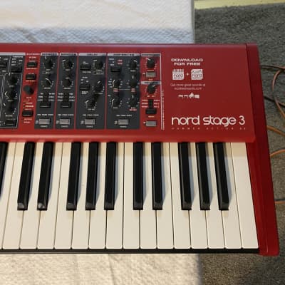 Nord Stage 3 HA88 Hammer Action 88-Key Digital Piano 2017 - Present - Red image 5