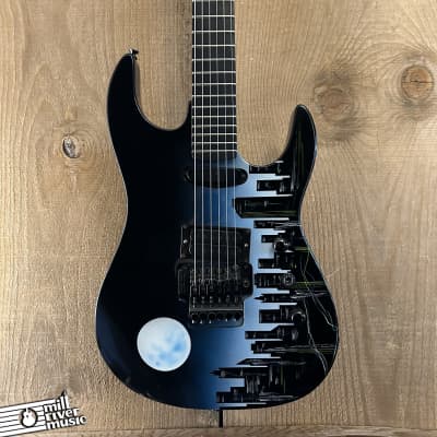 Mason Bernard Custom Graphic Electric Guitar Bernie Rico c.1991 w/ Hard case image 1