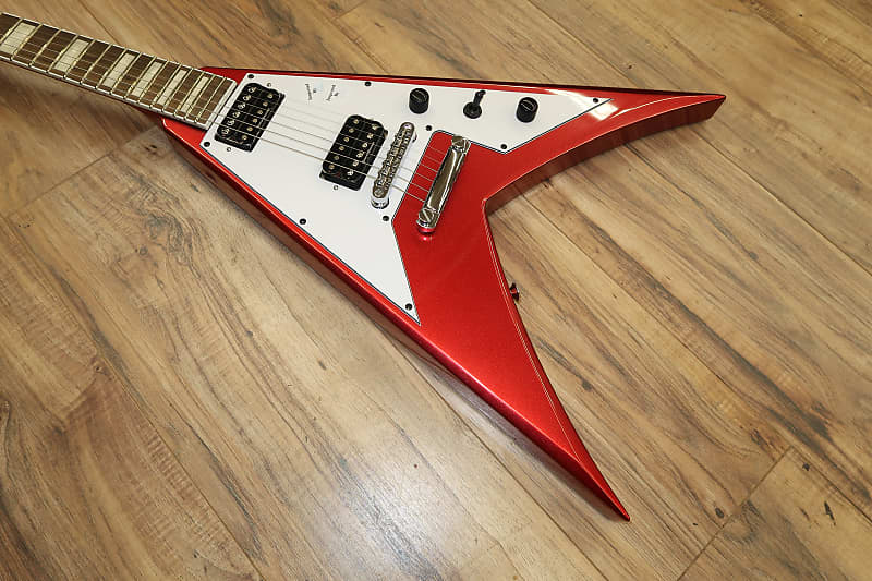 Jackson Scott Ian King V 2023 - Candy Apple Red | Reverb