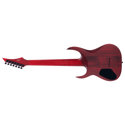 Solar A2.7TBR SK- Trans Blood Red Matte Electric Guitar | Reverb