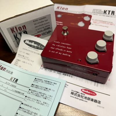 Reverb.com listing, price, conditions, and images for klon-ktr