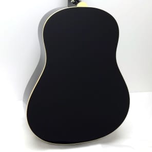 Epiphone 1963 EJ-45 Ltd Ed Round Shoulder Dreadnought Acoustic Guitar - Ebony image 4