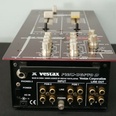 Vestax PMC-06 Pro D Samurai - Burgundy Professional Slim DJ