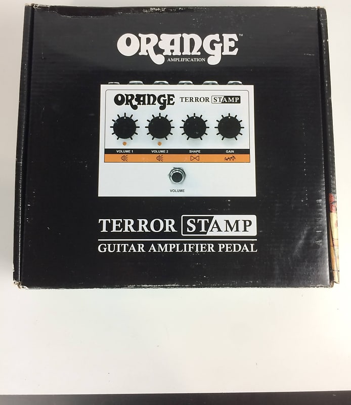 Orange Terror Stamp Valve Hybrid Electric Guitar Amp Pedal, 20