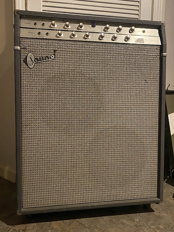 ギター WOODROW 56 Instrument Amplifier Sound Electronics Corp X505R 1960s Grey | Reverb