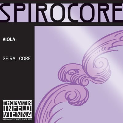 Thomastik-Infeld 3123 Spirocore Chrome Wound Spiral Core 42cm Viola String Set - Medium
