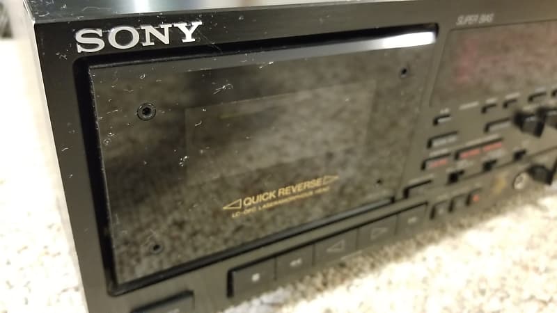Sony TC-WR820 Double Cassette Deck With Auto Reverse And