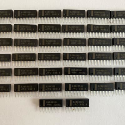 38 pcs JRC 4558L for TR-909 / RE-909 / SR-909