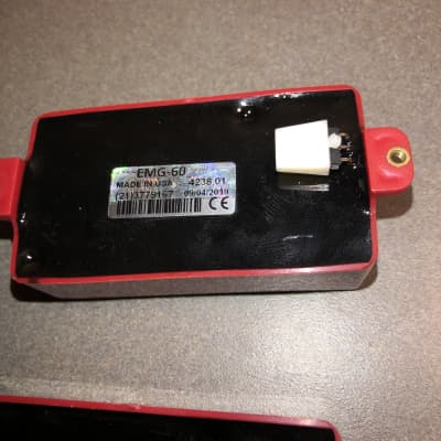 Emg 81/60 red cover pickup set