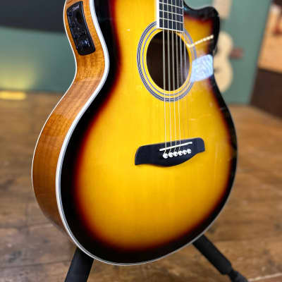 Brunswick BTK50SB in Sunburst Electro-Acoustic Guitar image 3
