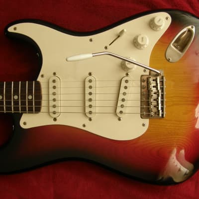 Greco Spacey Sound Strat Sunburst VG condition Made in Japan MIJ