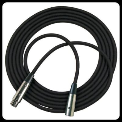 PROCO STAGEMASTER SMM-25 25FT High Quality Lo-Z XLR Mic Cable w/ molded ends for sale