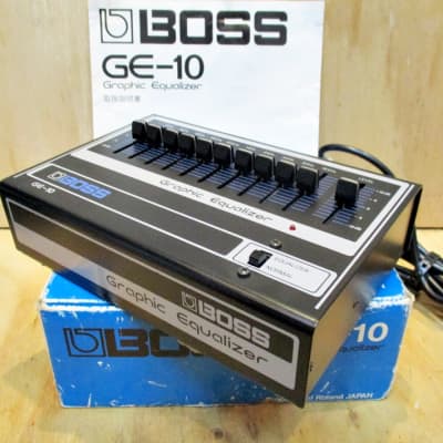 Boss GE-10 Graphic EQ | Reverb