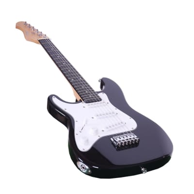 Artist MiniG Black Left Handed 3/4 Size Electric Guitar & Accessories image 5