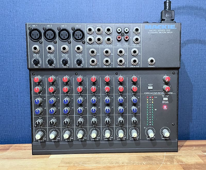 マッキーMACKIE MICRO SERIES 1202 VLZ Mackie Micro Series 1202 12-Channel Mic / Line Mixer