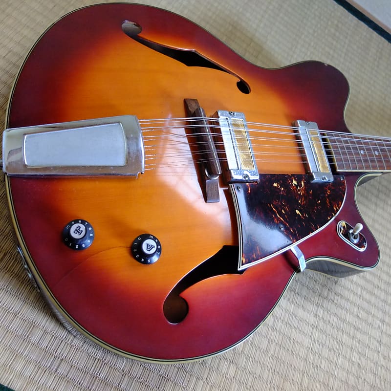 Guyatone 1966 LG-350T SHARP FIVE / BLUE METALIC W/HC | eBay