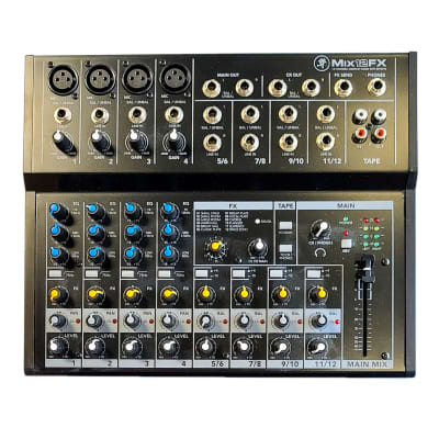 MACKIE MIX12FX Mix12FX 12-Channel Mixer + Effects