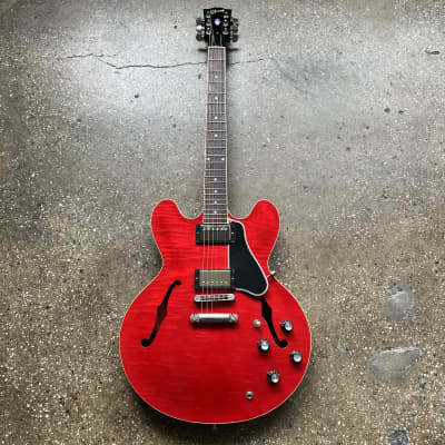 Gibson Memphis ES-335 Dot Figured 2013 - Cherry image 2