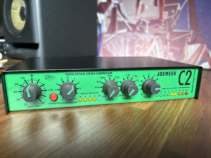 Joemeek C2 Photo Optical Stereo Compressor | Reverb UK