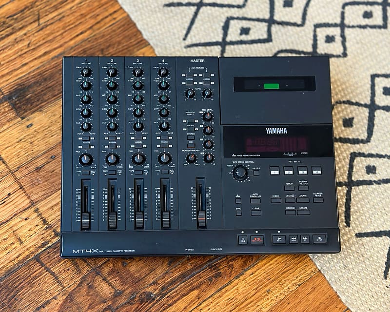 YAMAHA MT4X 4トラックレコーダー Yamaha MT4X Multitrack Cassette Tape Recorder Analog 4 track