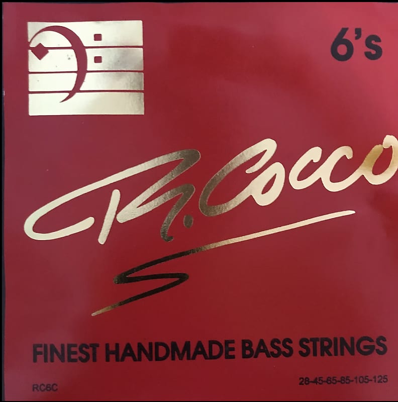 Strings　6-String　Bass　.125　.085　Reverb　.105　.045　Nickel　Cocco　.65　Unopened　R.　.028