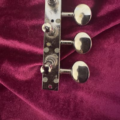 Grover V100 1960s 6 in line tuning machine- Chrome | Reverb