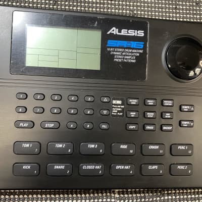 Alesis SR-16 Stereo Drum Machine - Includes Power Supply