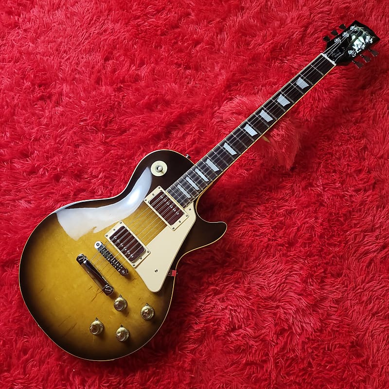 Aria Pro II LS-450 Leopard Model 1977 - Brown Sunburst (Tobacco Burst) -  Les Paul Standard - All Original With T-Top Covered Pickups - Matsumoku - 