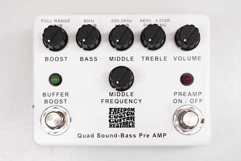 ベース freedom SP-BP-01 Quad Sound-Bass Preamp Amazon.co.jp: Freedom Custom Guitar Research/Quad Sound Bass