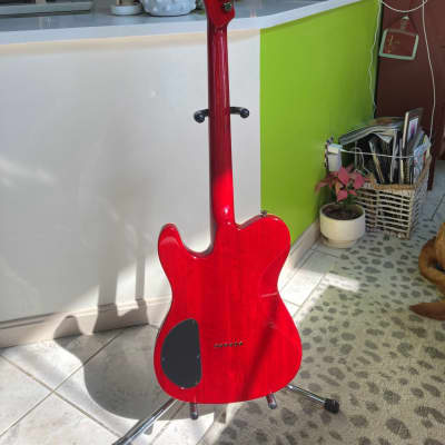 Fender Special Edition Custom Telecaster FMT HH 2022 - Crimson Red Transparent image 2