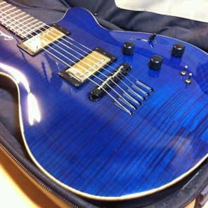 Godin LGX-SA AA 2012 Blue | Reverb