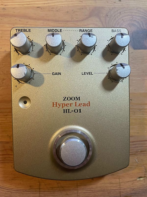 Zoom HL01 Hyper Lead Analogue Distortion Guitar Effects Pedal