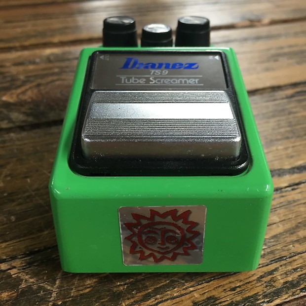 Ibanez TS9 Tube Screamer with Analogman Mod Green Bild 2